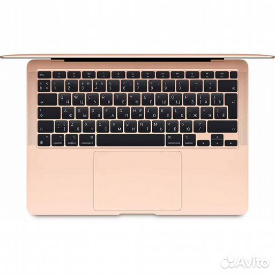 MacBook Air (M1, 2020) 8 гб, 256 гб SSD, золотой