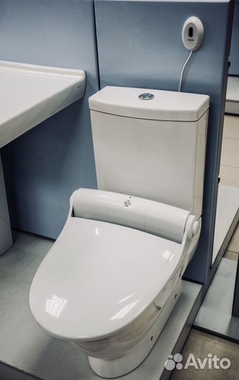 Крышка на унитаз сенсорная автомат navisani туалет