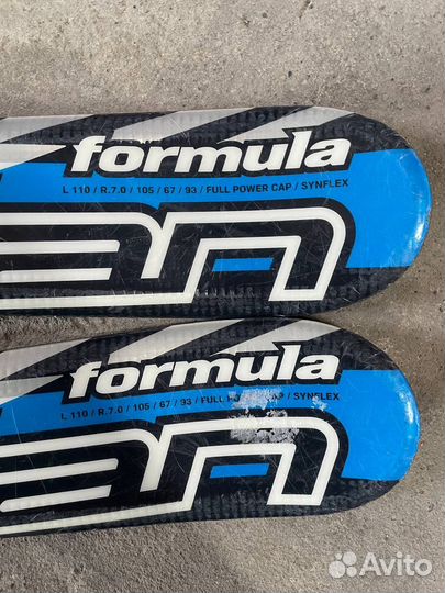 Детские горные лыжи 110 + ботинки комплект