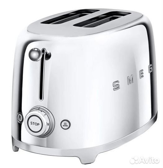 Тостер Smeg TSF01sseu, хром