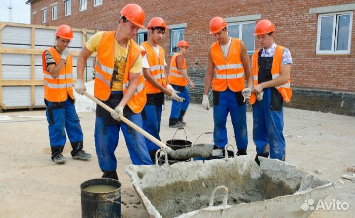 Разнорабочие с питанием и проживанием