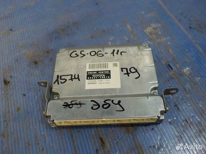 Блок управления двигателем Lexus GS