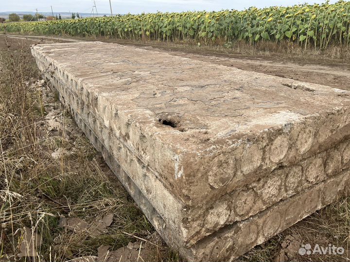 Плита перекрытия пустотные