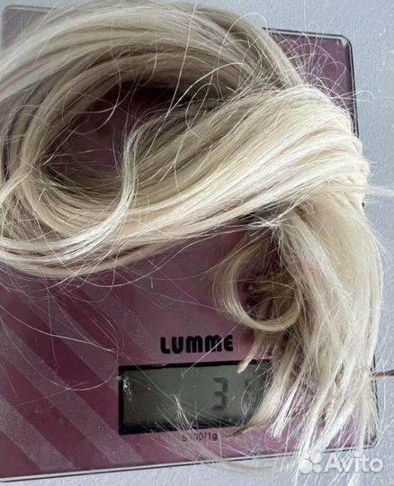 Волосы натуральные детские для наращивания