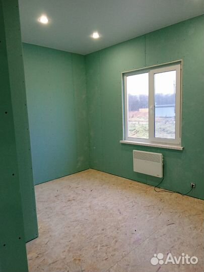 Деревянный домик 72 м