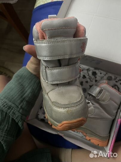Ботинки зимние для девочки 23
