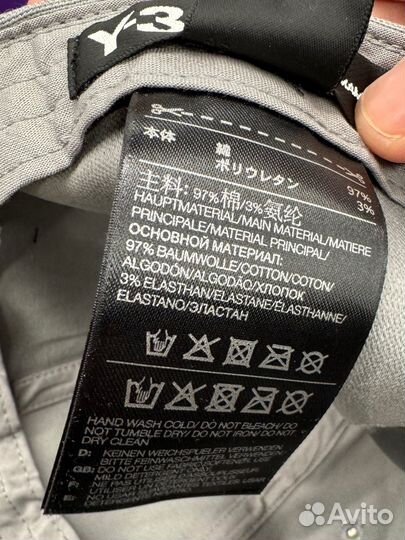 Yohji yamamoto кепка