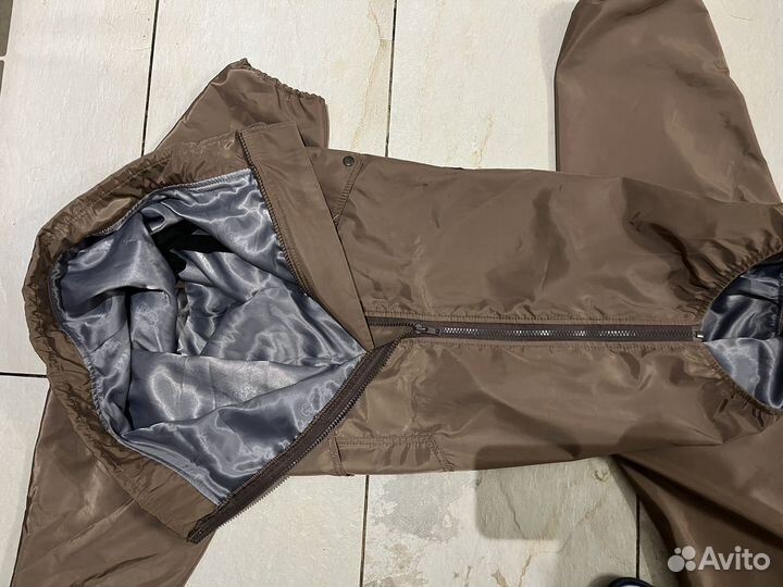 Демисезонный комбинезон для крупных собак / носки