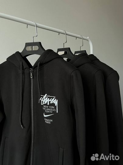 Зип худи stussy paris