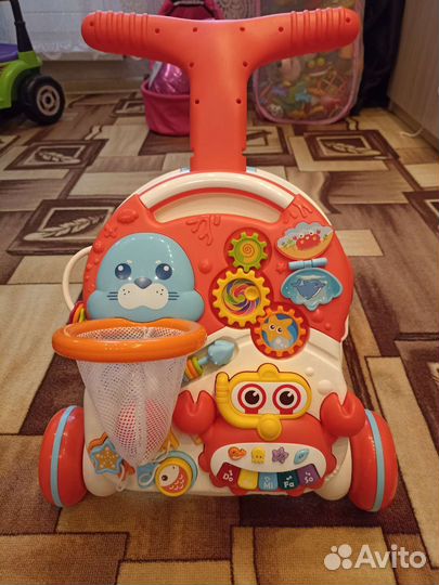 Игровой центр, каталка, развивающий столик