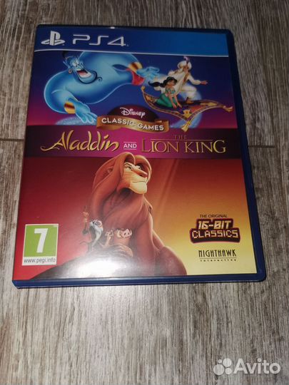 Disney Classic Games: Aladdin & The Lion King PS4