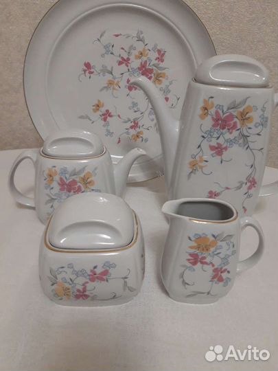 Сервиз Ильменау ilmenau костяной фарфор гдр