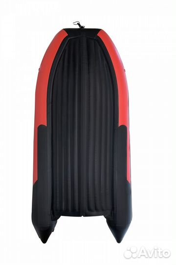 Лодка пвх Нднд Gladiator E420 Pro красно черная