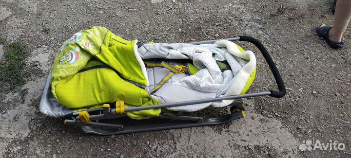 Коляска санки