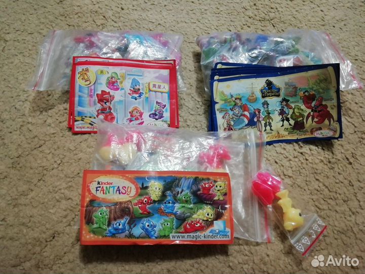 Киндер серии и единички