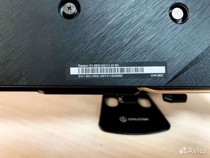 Видеокарта MSI Radeon RX 6600 mech 2X 8Gb 128Bit