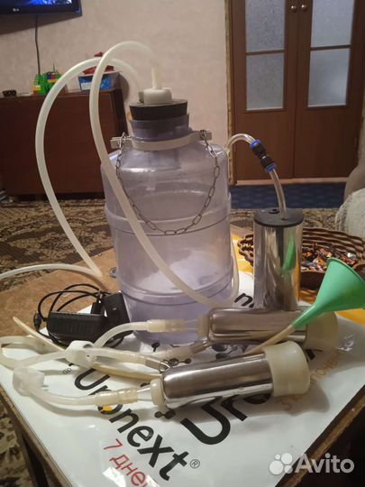 Доильный аппарат для коз