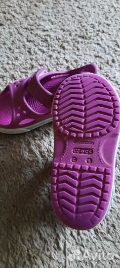 Сандалии crocs для девочки С8, С9,С10