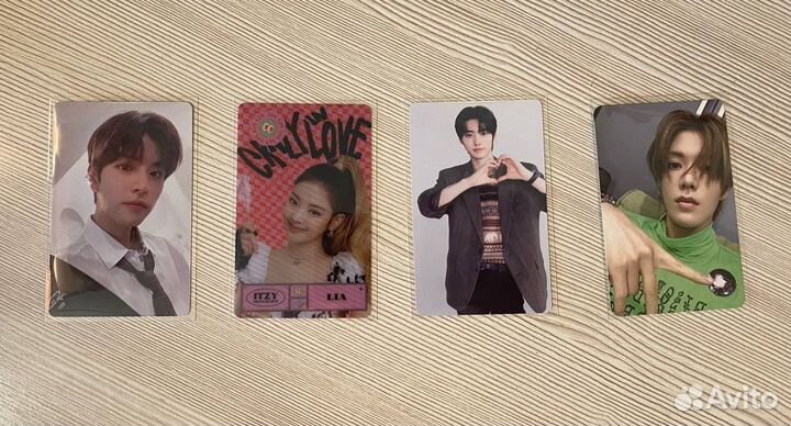 Карты Enhypen, Itzy, Nct, Stray Kids