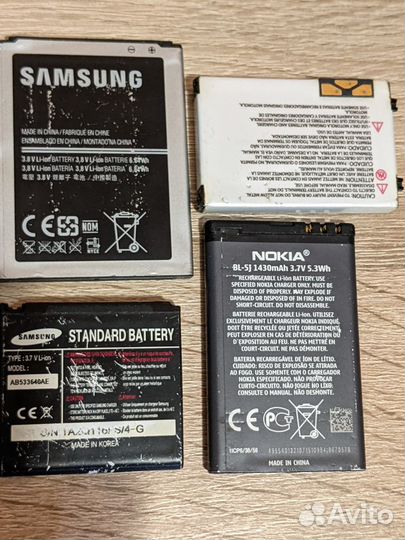 Оригинальные акб б/у