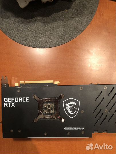 Видеокарта rtx 3070 ti msi