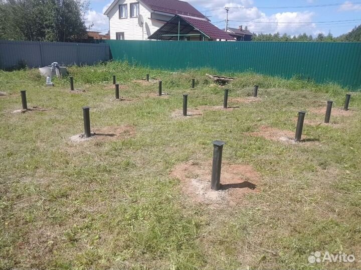 Винтовые сваи под ключ