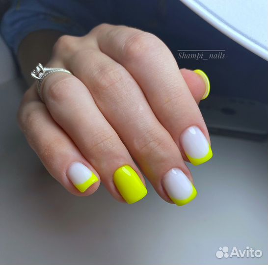 Маникюр гель-лак, наращивание