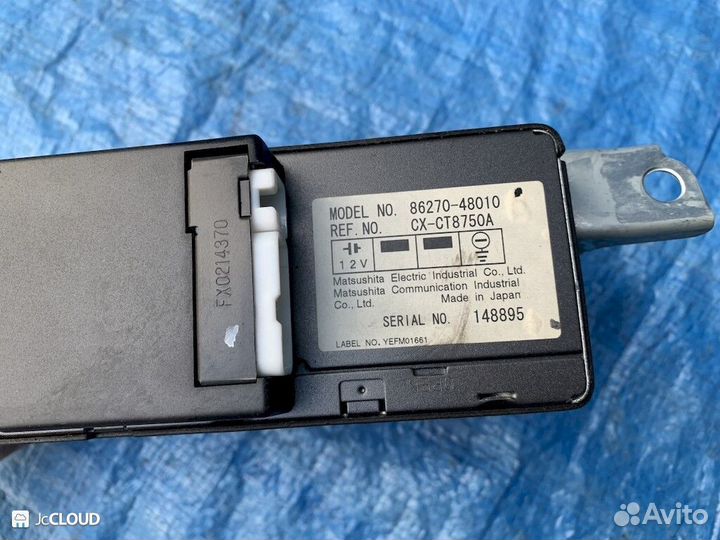 Cd-чейнджер на toyota harrier MCU15 1mzfe