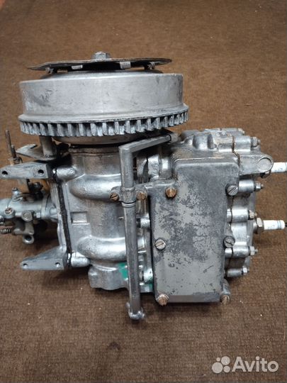 Двигатель в сборе для лодочного мотора Ветерок 12