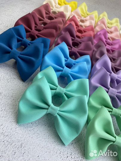 Бантики для девочки ручной работы