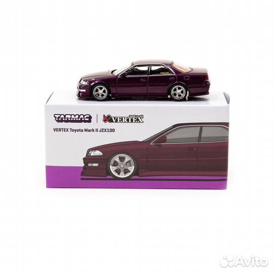 1/64 Tarmac Works Toyota Mark II JZX100 (Новая)