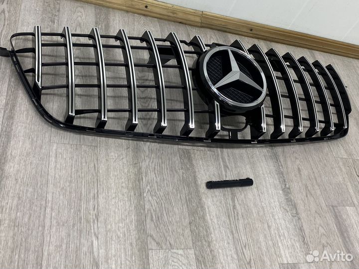 Решетка радиатора mercedes GL w166 GT chrome