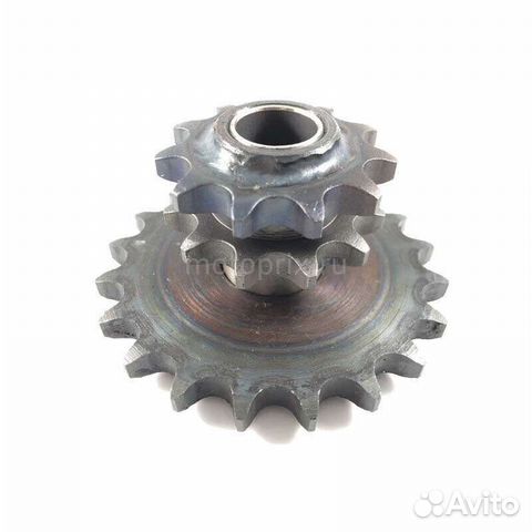 Блок звездочек третий мотоблок Урал/Ока/Каскад