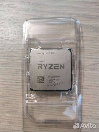 Процессор ryzen 3 3100
