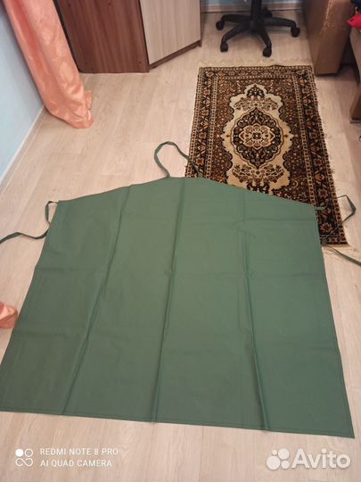 Фартук для работы, нарукавники на липучках