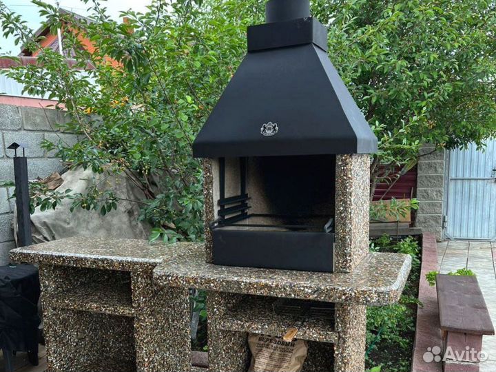 Печи барбекю, печи под казан