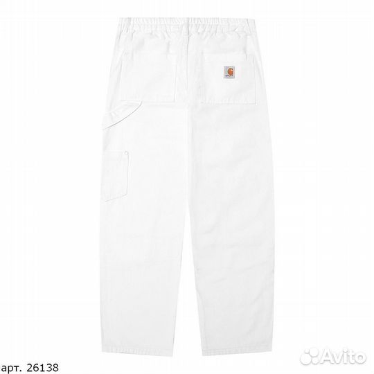 Джинсы Carhartt WIP 3 Белые