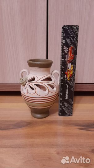Сувенир глиняная вазочка из Испании