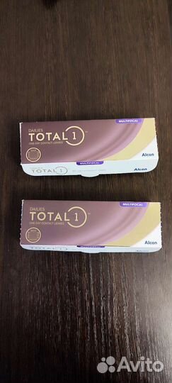 Линзы мультифокальные + 2,5 Dailies Total