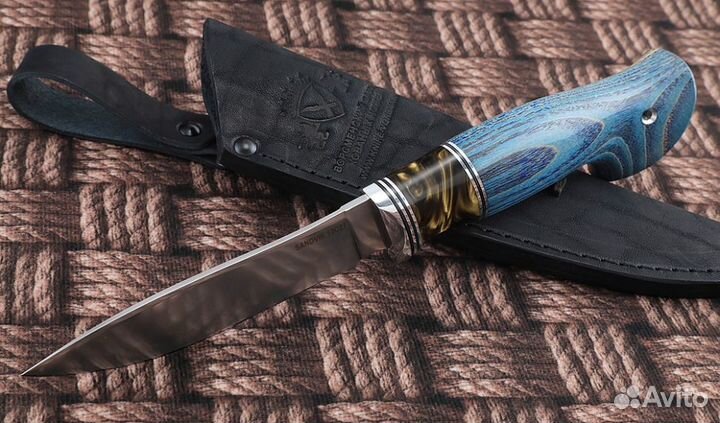 Нож Фокс Sandvik рукоять ясень стабилизированный с