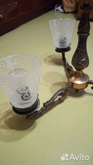 Люстра в ретро стиле