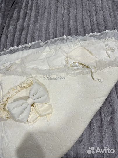 Конверт одеяло на выписку зимний