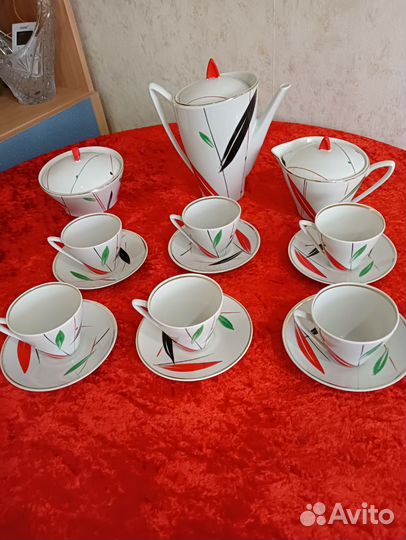 Сервиз кофейный Тюльпан
