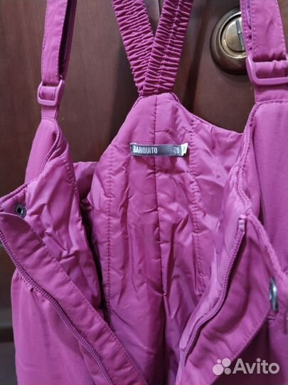 Зимний полукомбинезон 128