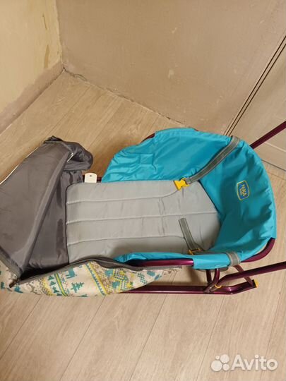 Детские санки с колесами, бу