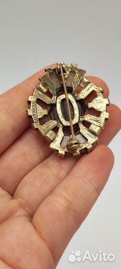 Брошь винтажная Шотландия miracle 1960-1980-е гг