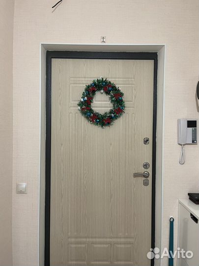 Новогодний венок на дверь