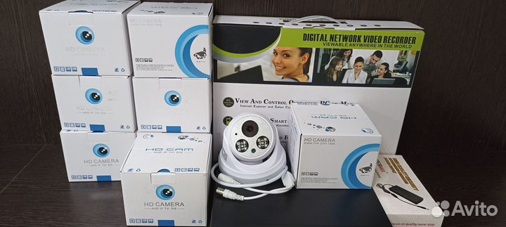 Комплект видеонаблюдения на 8 камеры AHD