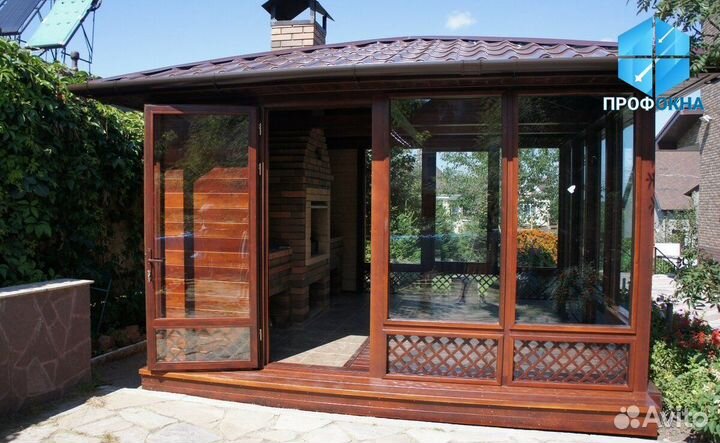 Окна пвх для беседки / Изготовление и Установка