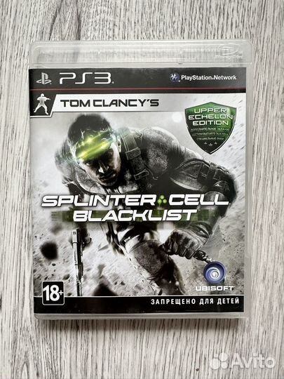 Игра Splinter Cell Blacklist ps3